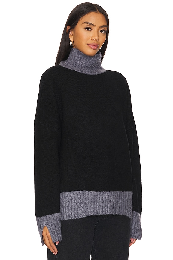 view 2 of 4 The Andi Sweater in Black & Grey