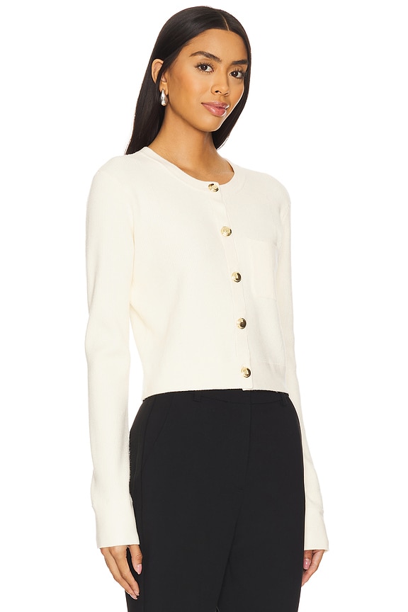 view 2 of 4 GILET QUINN in Cream