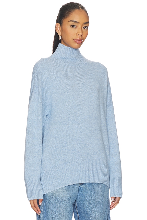 view 2 of 4 The Maddie Sweater in Baby Blue