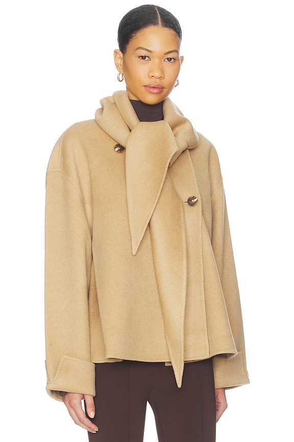 view 2 of 4 MANTEAU THE JAMIE in Camel