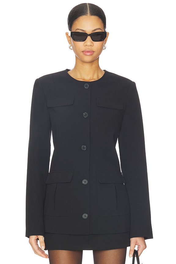 view 1 of 4 CHAQUETA THE SPENCER in Black