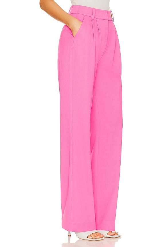 view 2 of 4 PANTALON THE FAVORITE in Pink Peacock