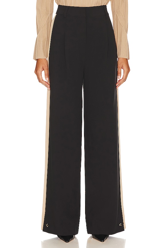 view 2 of 5 PANTALONES MARGARET in Black & Beige