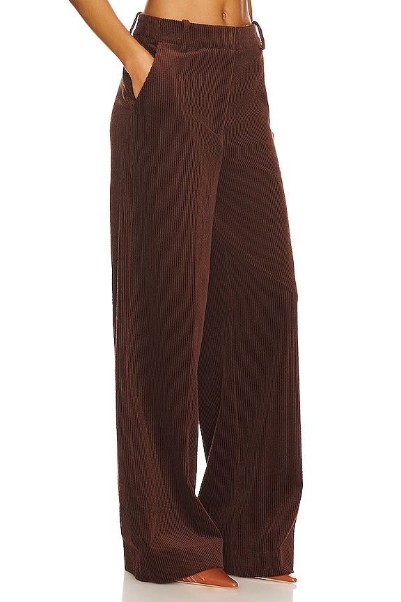 view 2 of 4 The Lana Cord Pant in Coffee