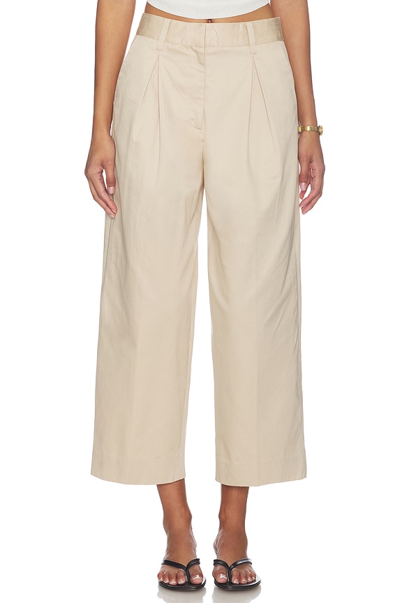view 2 of 7 PANTALON THE LONDON in Light Khaki