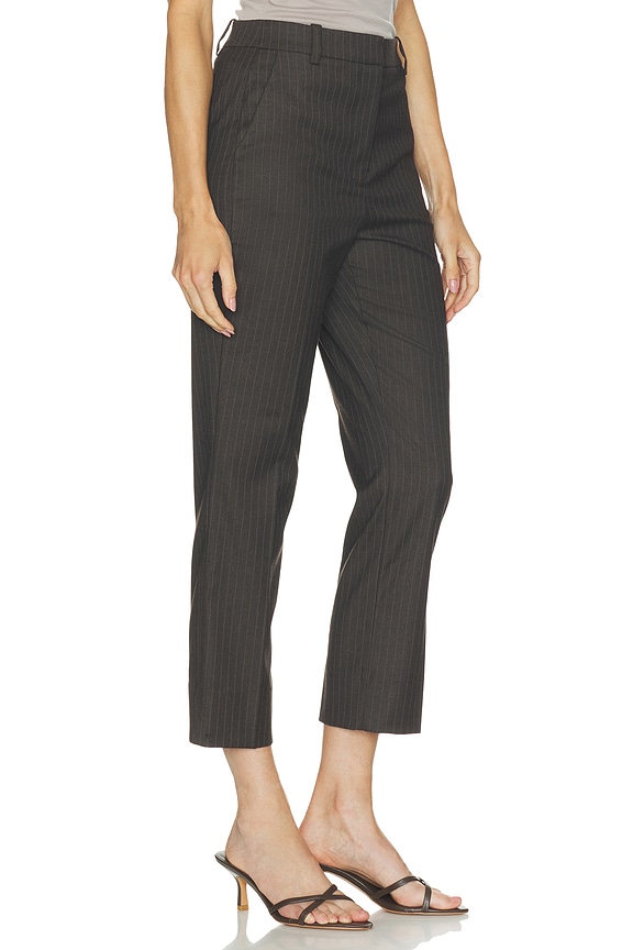 view 2 of 6 PANTALÓN THE FAVORITE CIGARETTE in Espresso Pinstripe