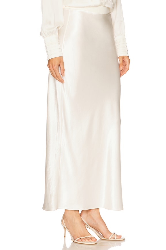 view 2 of 6 Josie Long Skirt in Ivory