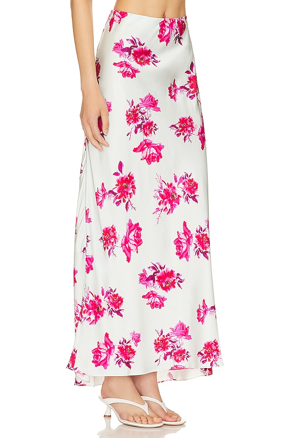 view 2 of 4 Gwen Slip Skirt in Summer Peony