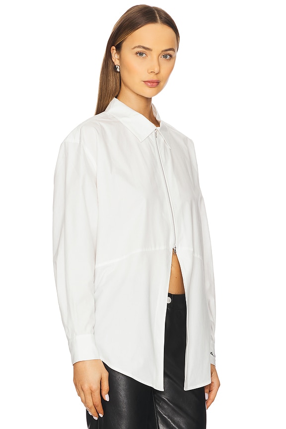 view 2 of 6 The Zip It Shirt in White