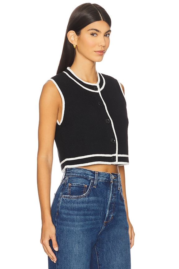 view 2 of 4 TOP SIN MANGAS MEREDITH in Black