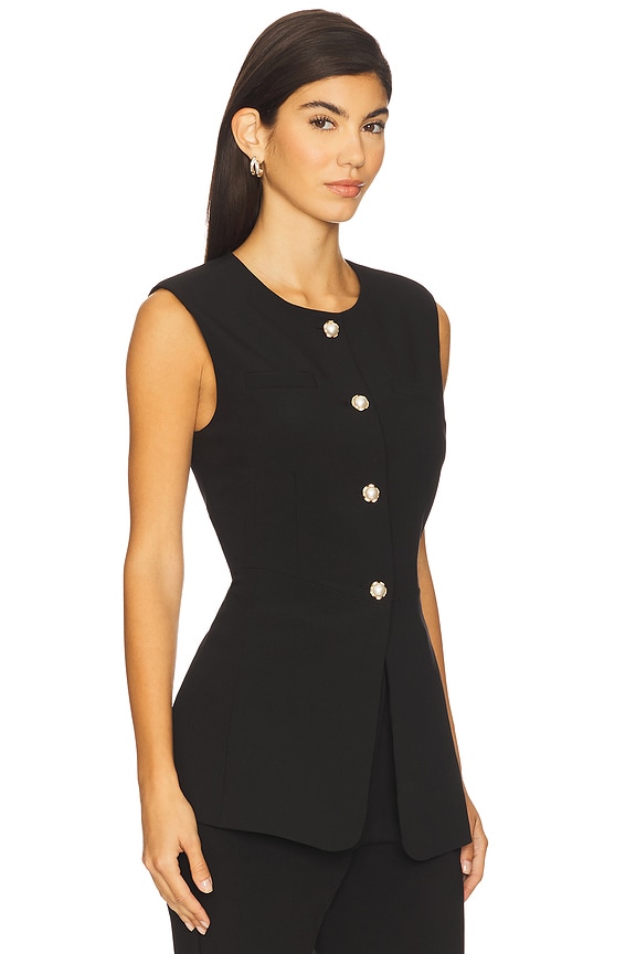 view 2 of 5 The Clocking in Top in Black