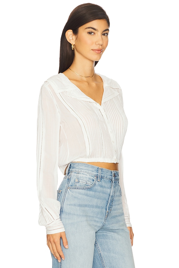 view 2 of 4 The Daisy Top in Bright White