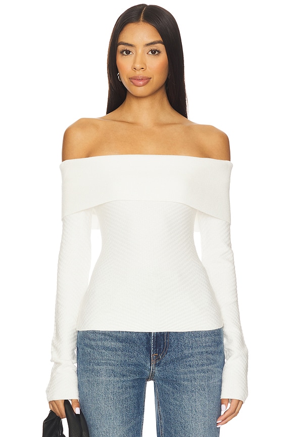 view 2 of 5 Good Graces Top in Ivory