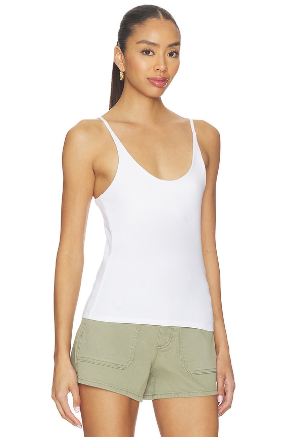 view 2 of 4 CAMISOLA THE CLARA in White