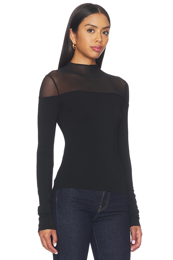 view 2 of 4 The For The Girls Top in Black