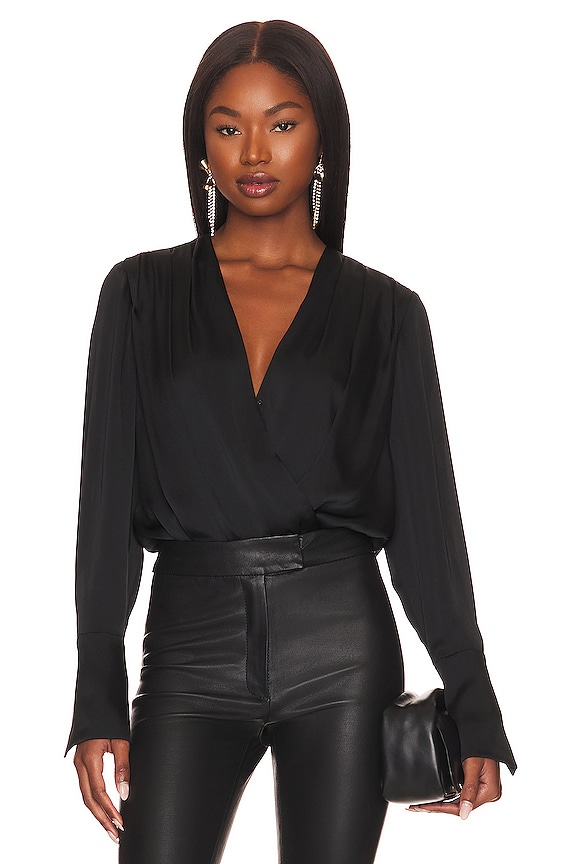 Favorite Daughter the Date Blouse in Black | REVOLVE