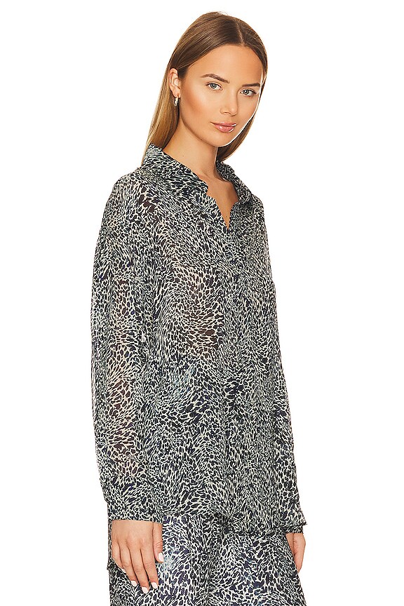 view 2 of 4 the Friday Shirt in Cheetah Print