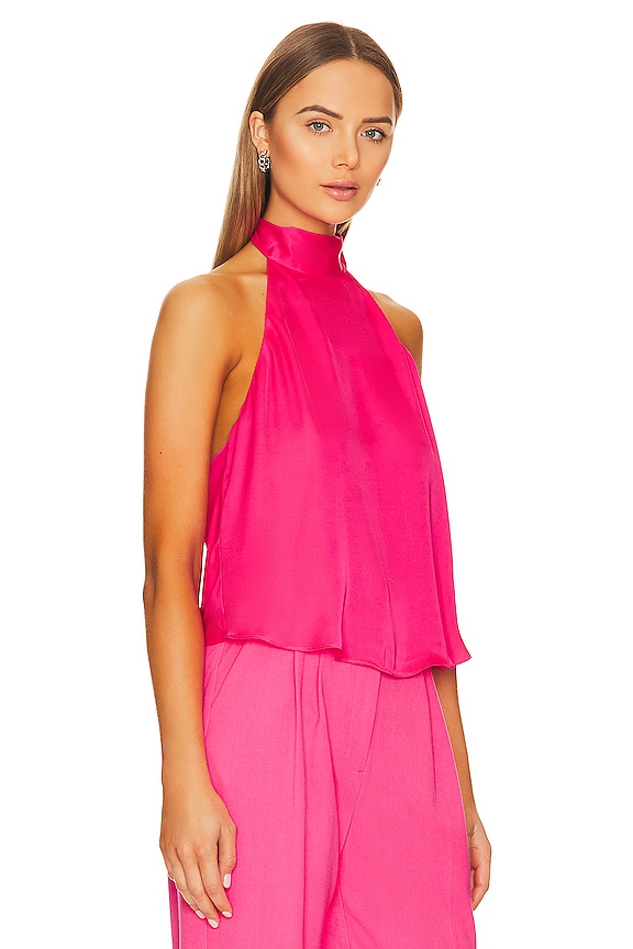 view 2 of 4 ТОП BOW TIE in Pink Peacock