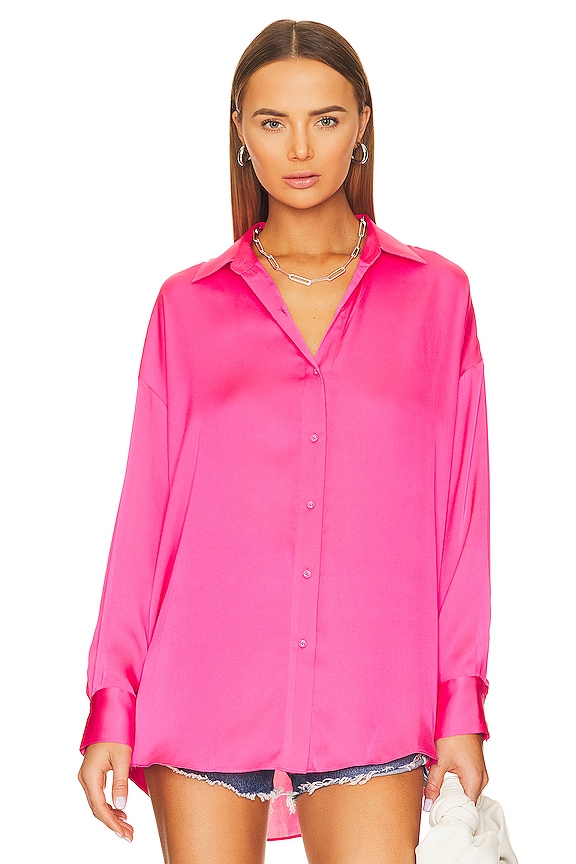 view 2 of 5 CAMISA THE SMOOTH EX-BOYFRIEND in Pink Peacock