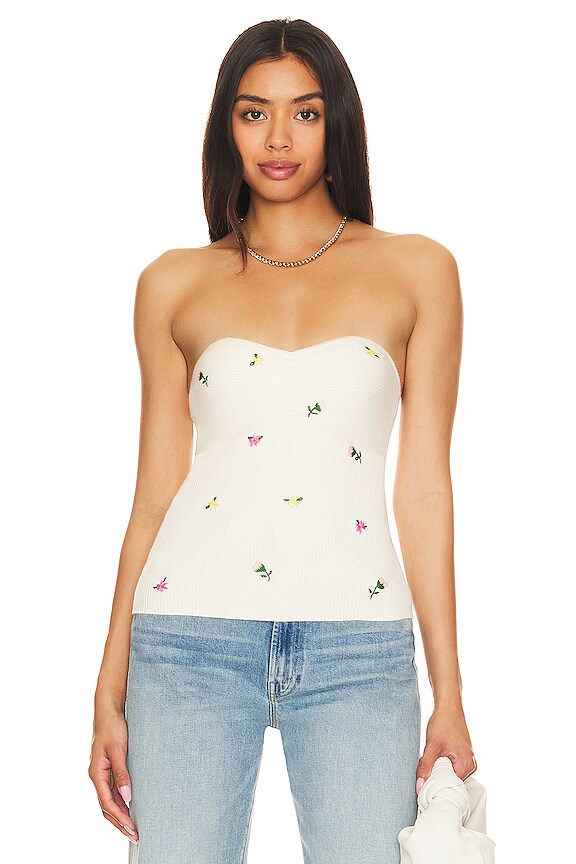 view 2 of 6 the Athena Bustier in Ivory