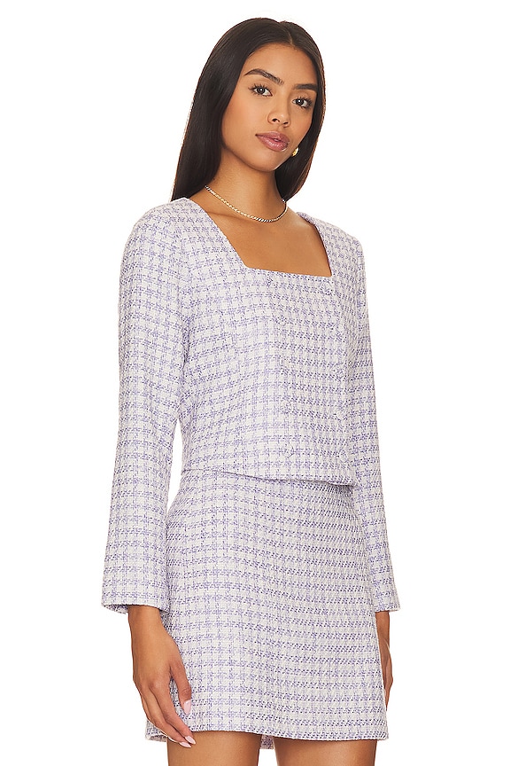 view 2 of 5 The Dasha Top in Lilac