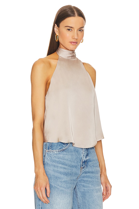 view 2 of 4 The Take A Bow Top in Camel