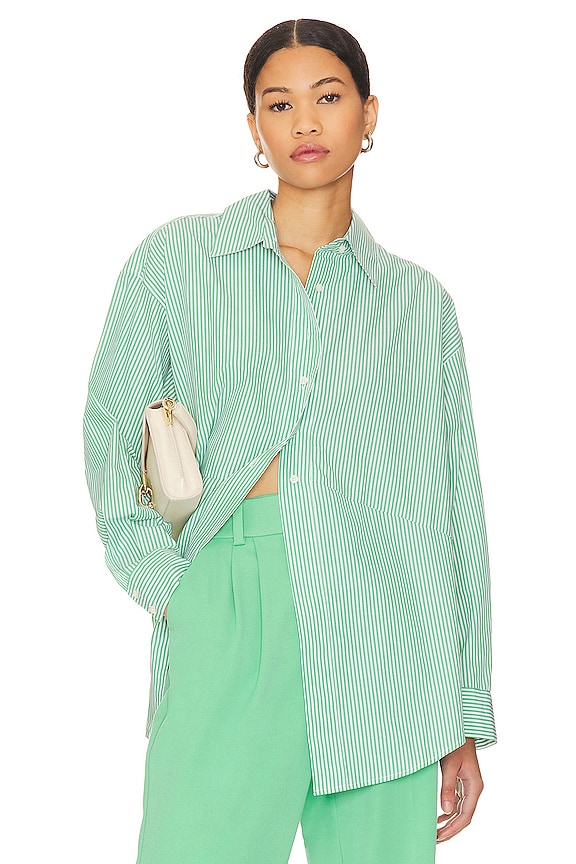 view 1 of 5 The Door's Always Open Ex-Boyfriend Top in Victorian Stripes