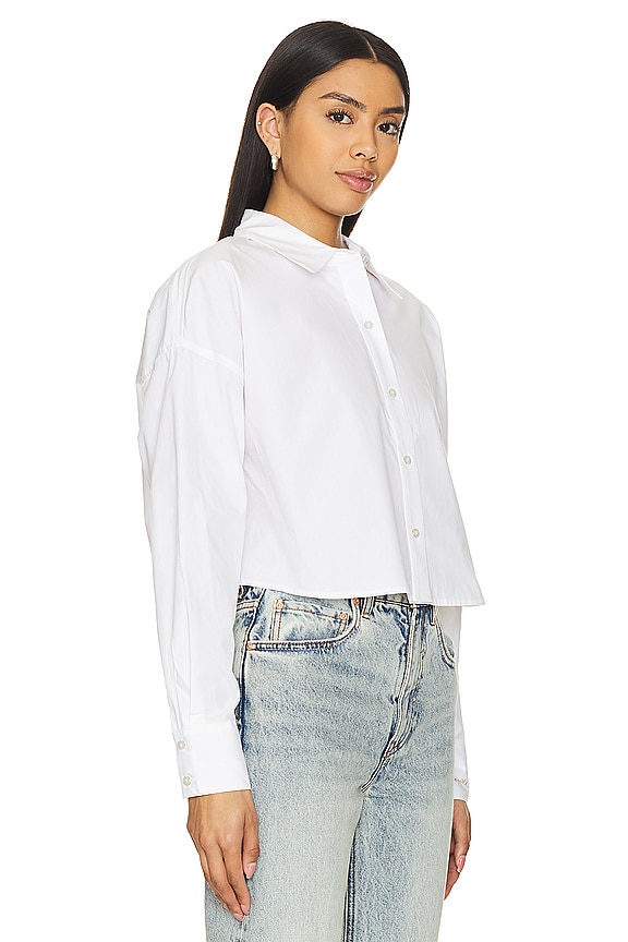 view 2 of 6 CHEMISE EX-BOYFRIEND in White