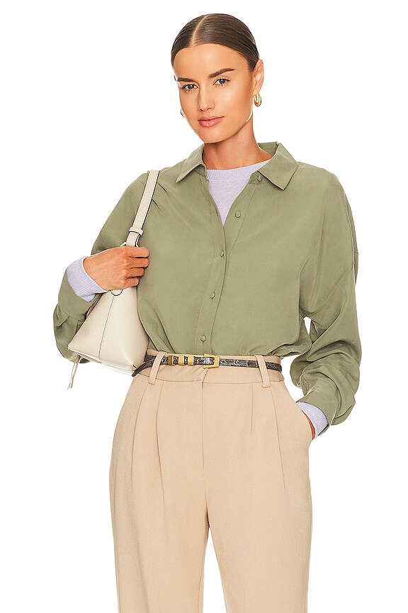 view 1 of 4 CAMISA THE REBOUND in Olive