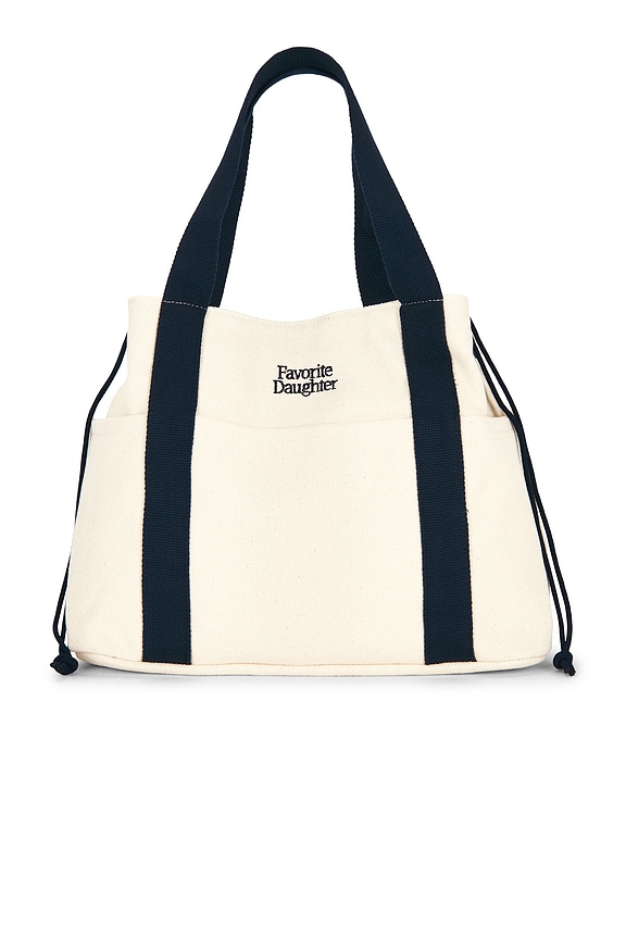 view 2 of 5 BOLSO TOTE MORGAN in Natural & Midnight