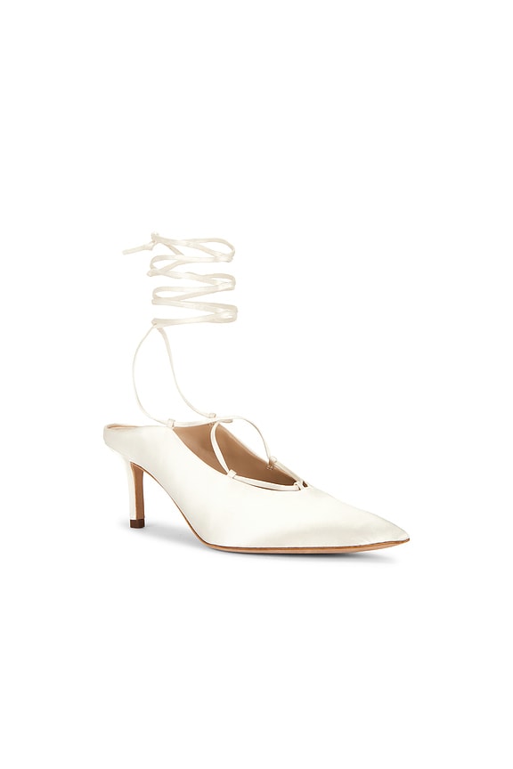 view 2 of 5 ТУФЛИ НА КАБЛУКЕ SLOAN in Ivory