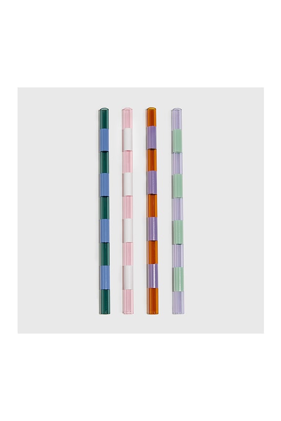 view 2 of 3 Four Striped Straws in 