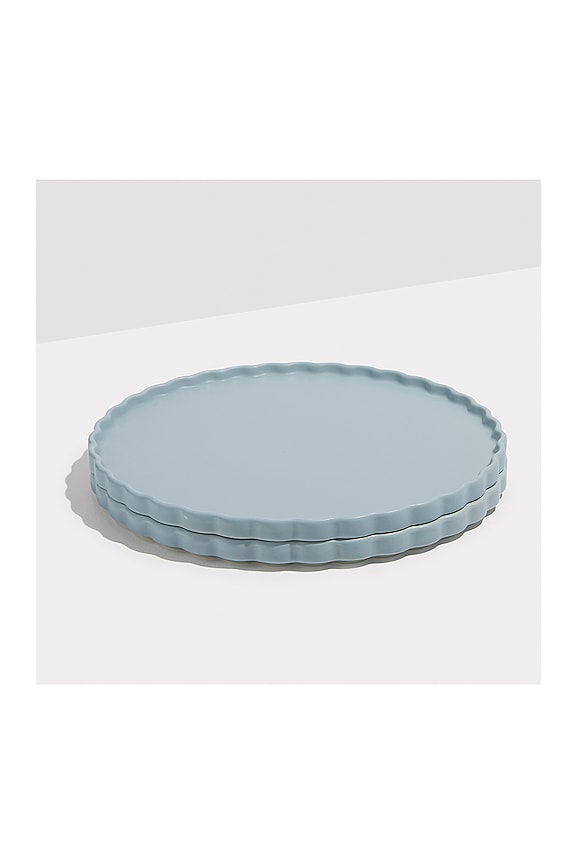 view 2 of 3 ASSIETTES CERAMIC DINNER PLATE in Blue Grey