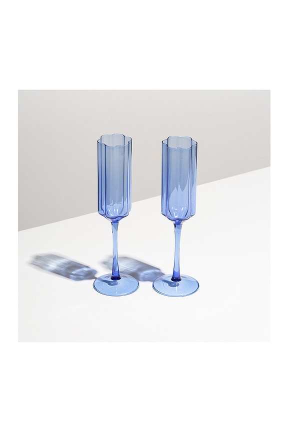 view 2 of 3 LUNETTES DE SOLEIL WAVE FLUTES in Blue