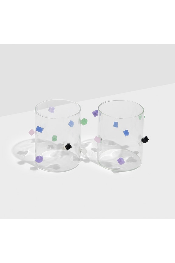 view 2 of 3 Cube Glasses Set Of 2 in 