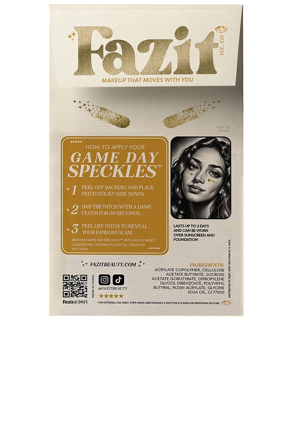 view 2 of 7 Game Day Speckles in Gold