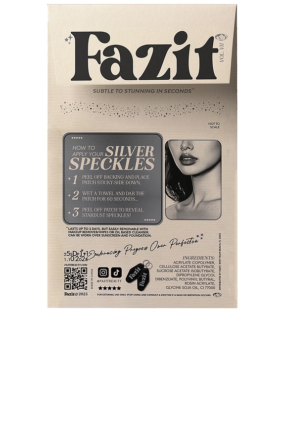 view 2 of 4 Decolletage Freckle Speckles in Silver