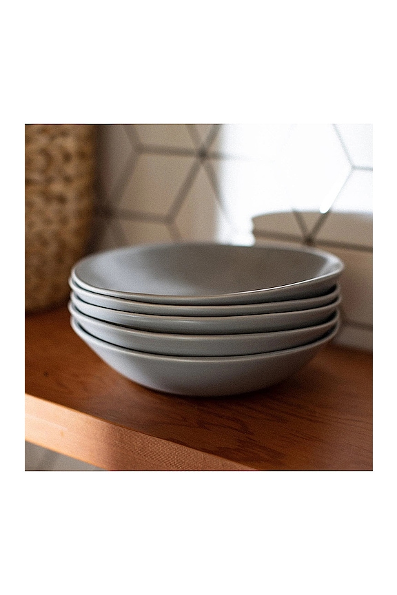 view 2 of 2 The Pasta Bowls Set of 4 in Dove Grey