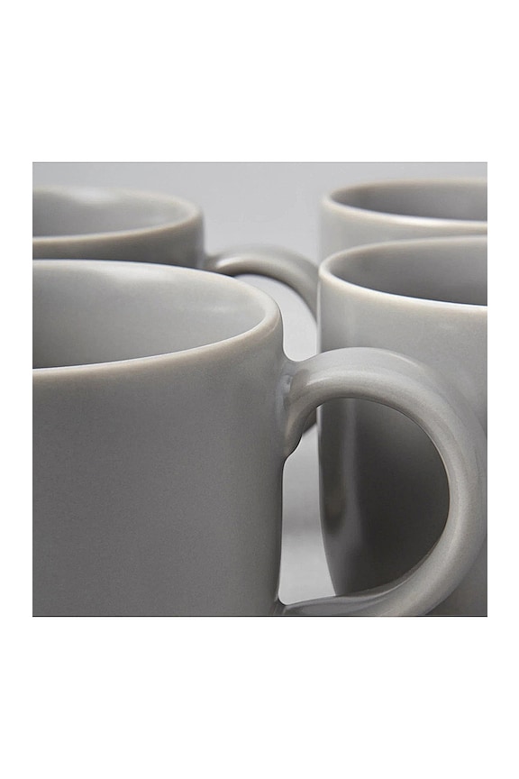 view 2 of 3 The Mugs Set of 4 in Dove Grey