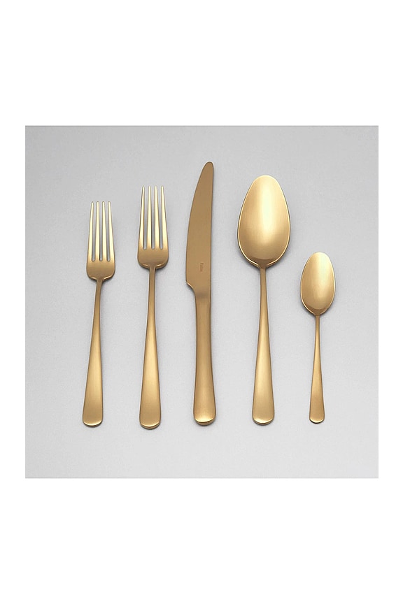 view 2 of 3 FLATWARE SET キッチンセット in Matte Gold