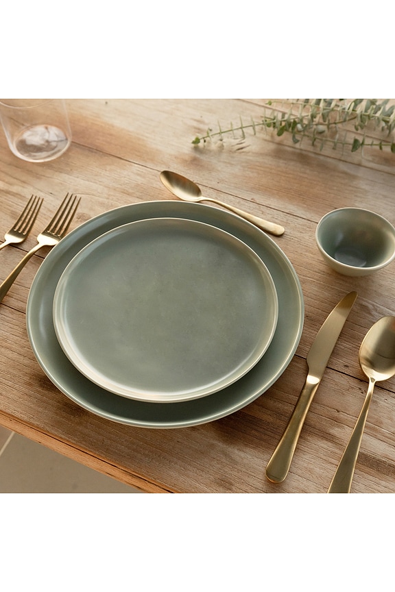 view 2 of 6 PLATOS SALAD PLATES in Beachgrass Green