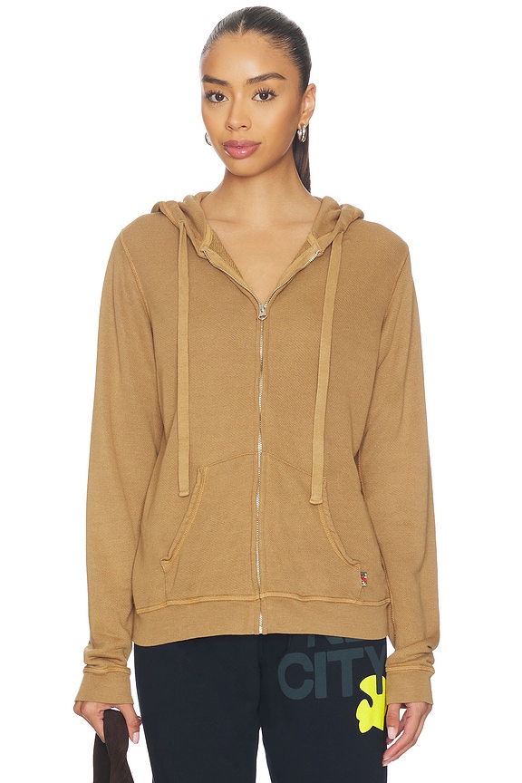 view 2 of 5 Superfluff Lux Zip Hoodie in Toner