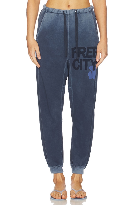 view 1 of 6 large Sunfades Pocket Sweatpant in Moonshrooms Blue