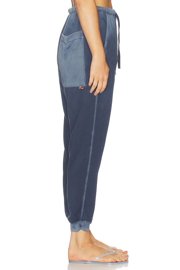 view 2 of 6 large Sunfades Pocket Sweatpant in Moonshrooms Blue