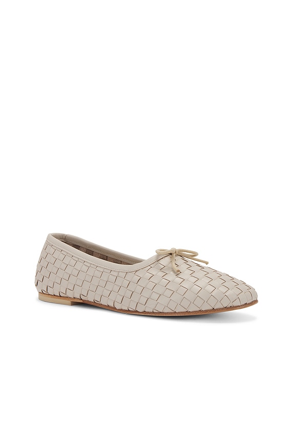 view 2 of 5 PLAT ROMA in Crystal Closed Woven Calf