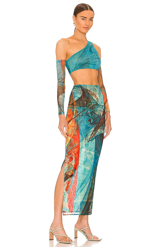 view 2 of 3 DELILAH 투 피스 세트 in Turquoise