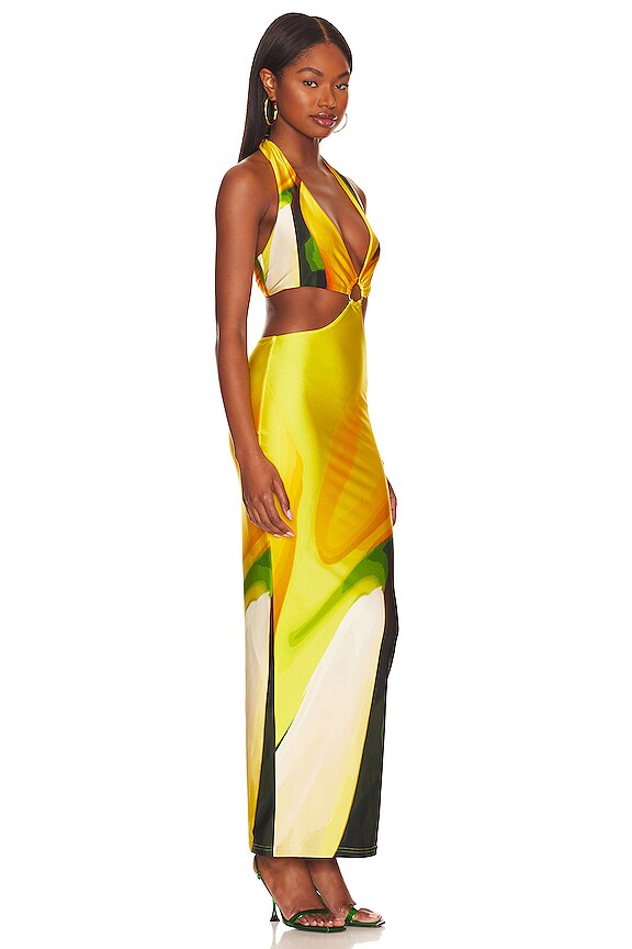view 2 of 3 x REVOLVE Gaia Long Dress in Lemon Drop