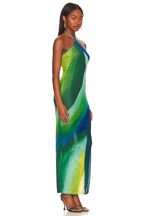 view 2 of 3 SAIRA 원피스 in Emerald Ocean