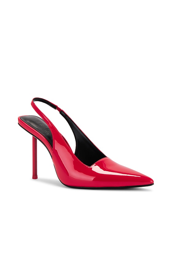 view 2 of 5 x REVOLVE G63 Slingback Pump in Cherry Red Patent