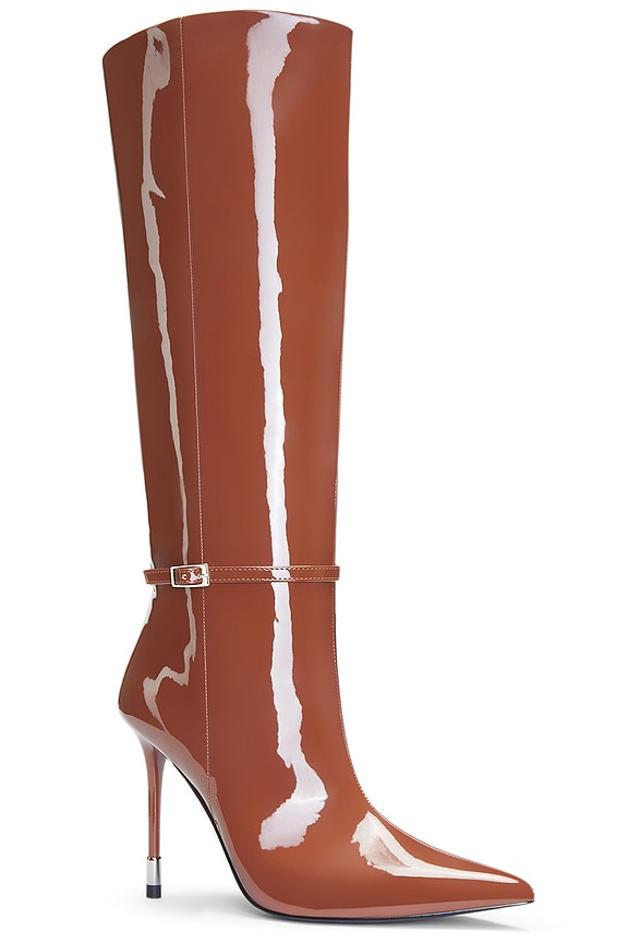 view 2 of 4 x REVOLVE Prague Boot in Tobacco Patent